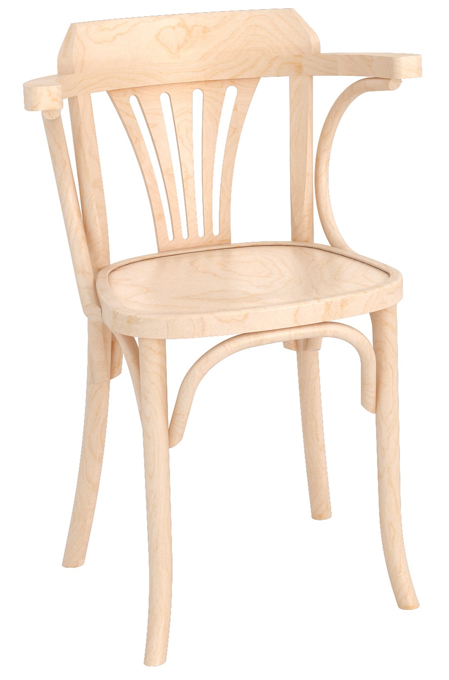 Karmstol med träsits PL-5172B