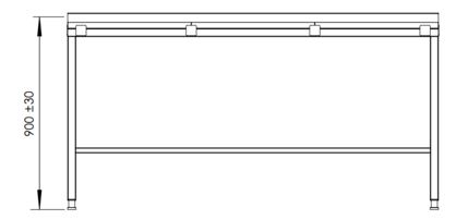 Styckbord enkelt - 3