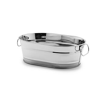 Mini hink Oval rostfri