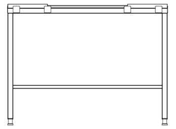 Styckbord dubbelt - 4