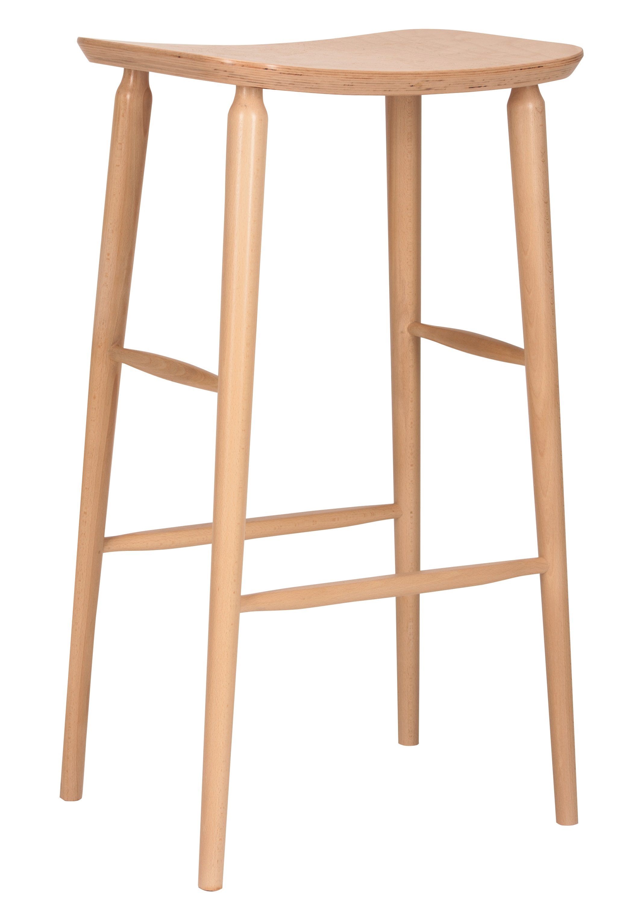 Barpall Antilla med träsits, sitthöjd 780mm
