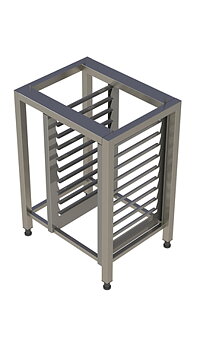 MR 925-013 UGNSSTATIV MED GEJDERFACK, RATIONAL XS.