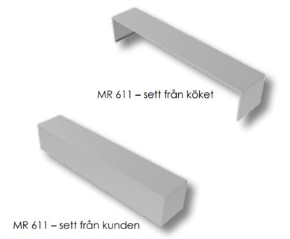 Utlämningshylla med front och gavlar - 2