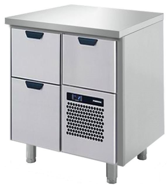 Dryckeskylbänk med slät arbetsskiva, 860*650*900