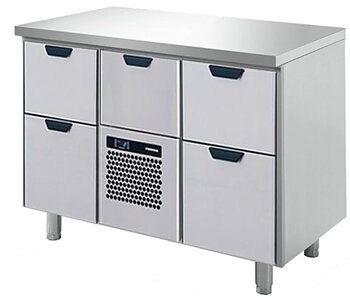 Dryckeskylbänk med slät arbetsskiva, 1260*650*900