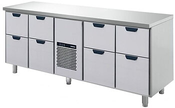 Dryckeskylbänk med slät arbetsskiva, 2060*650*900