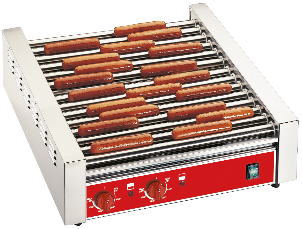 Rullgrill med 14 rullar