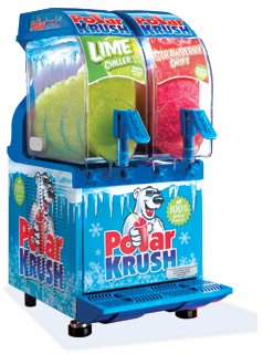 Slushmaskin  Polar Krush 2-tanks 11+11 liter
