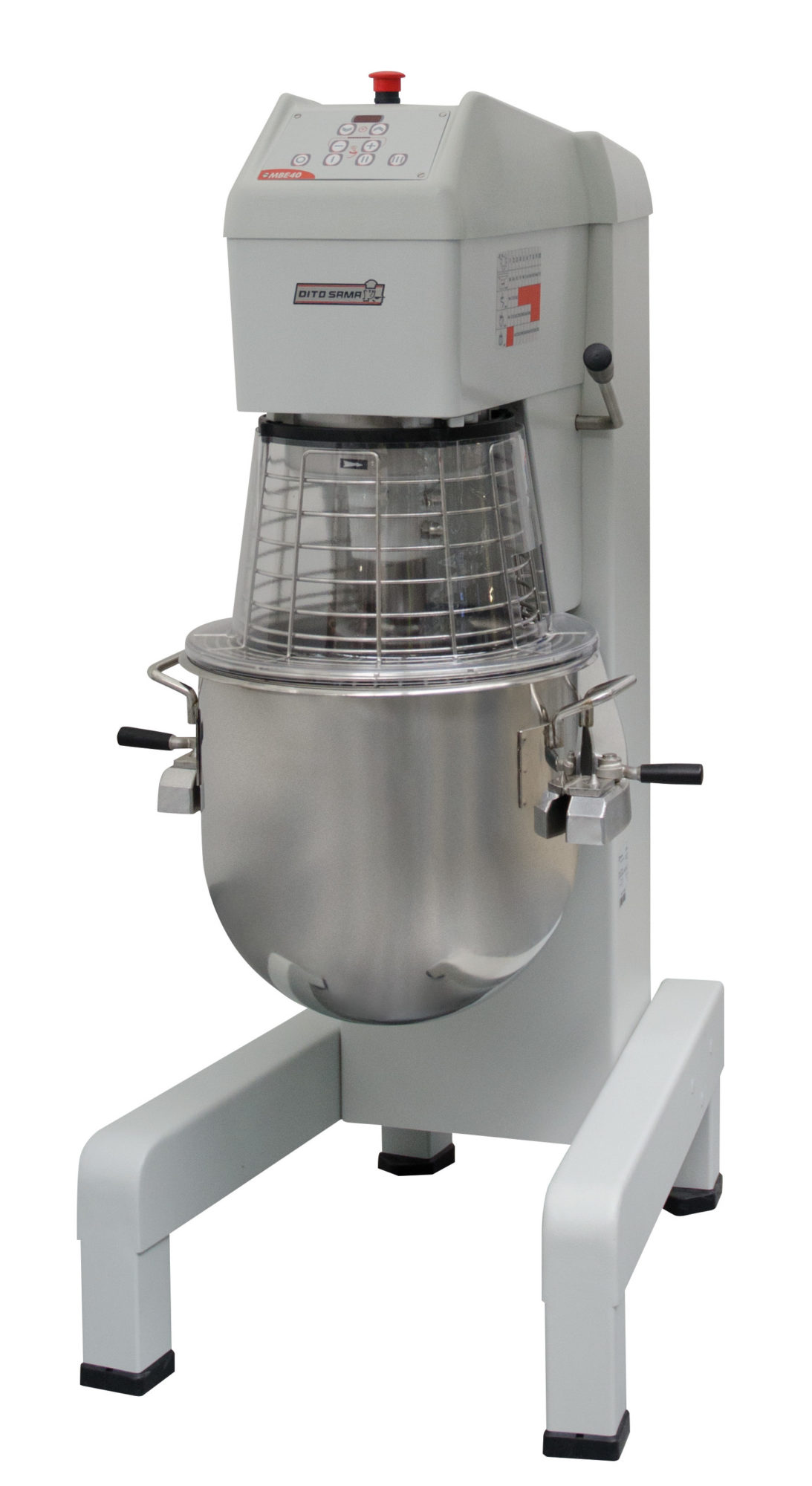 MBE40, 40 liter visp- och blandningsmaskin Hallins