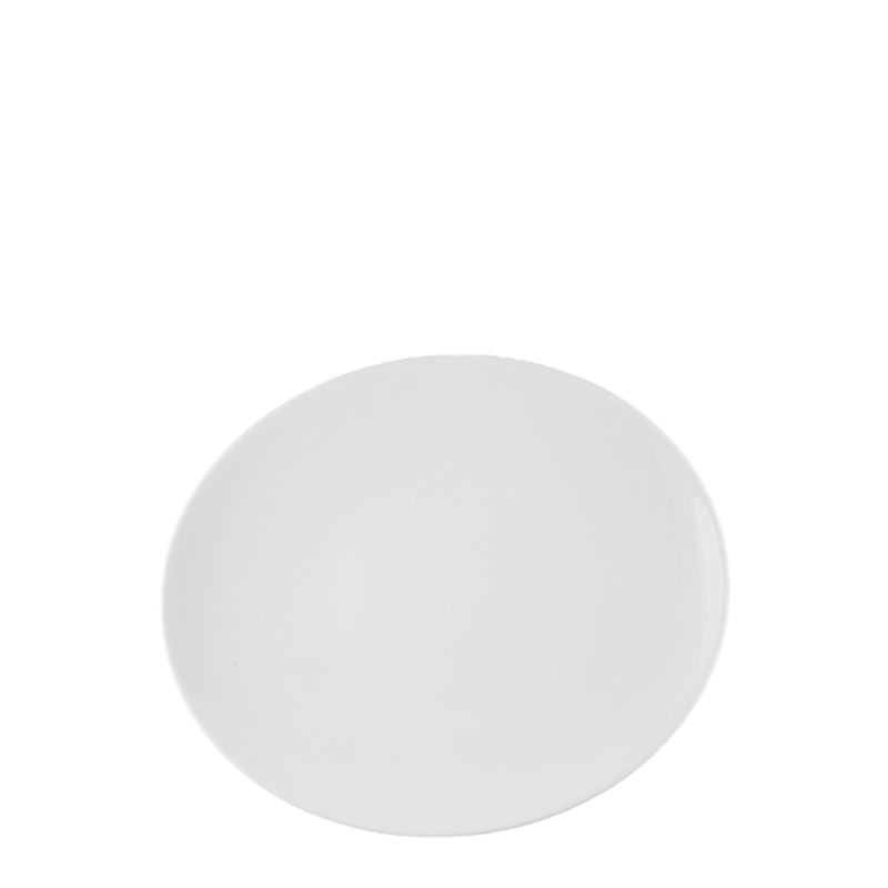 Tallrik oval 30x25cm Loos