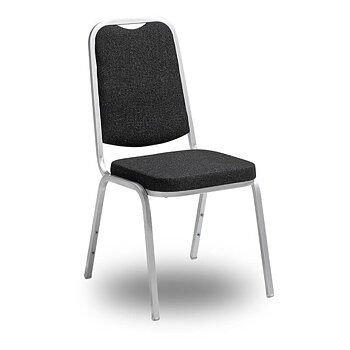 Stol Style Svart/ silvergrå