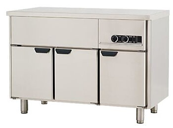 Värmedisk 1660mm med neutral arbetsskiva