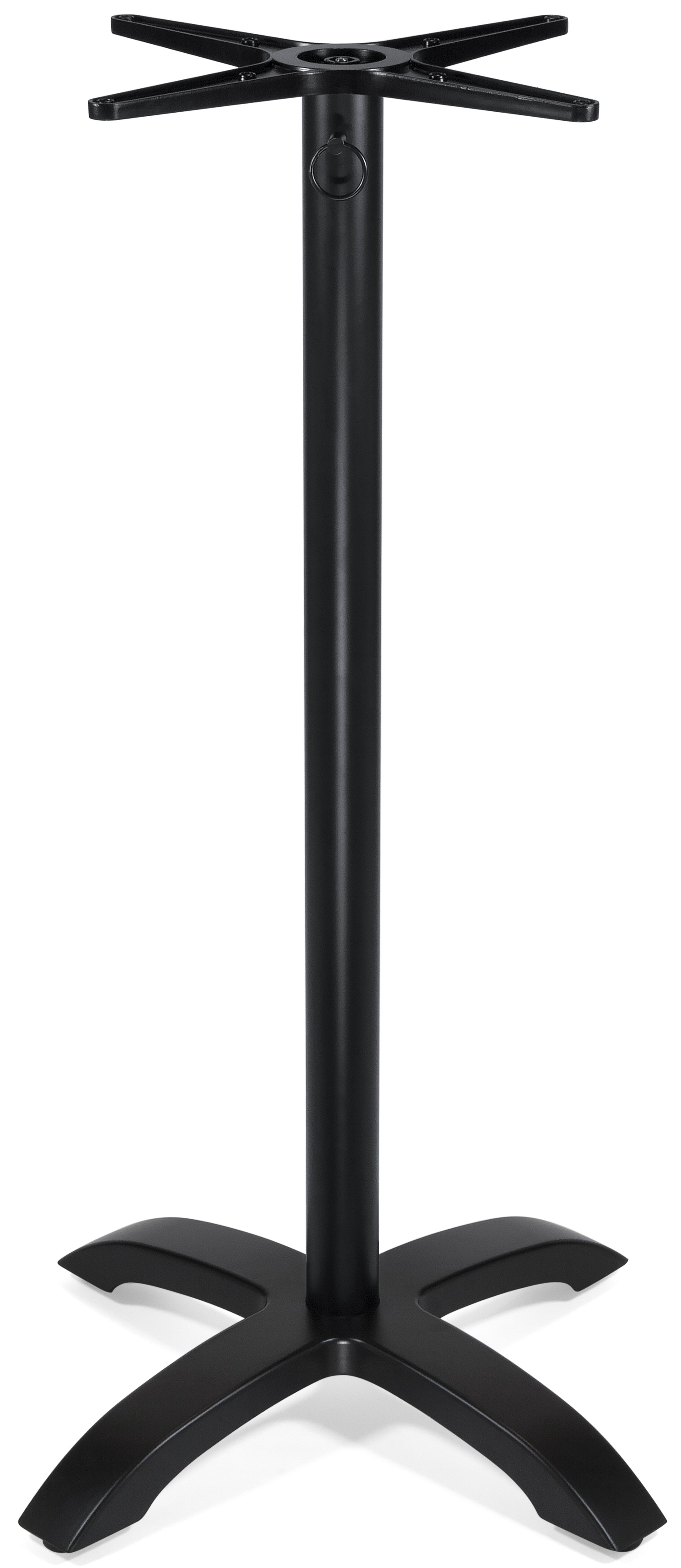 Barbordstativ, svart aluminium