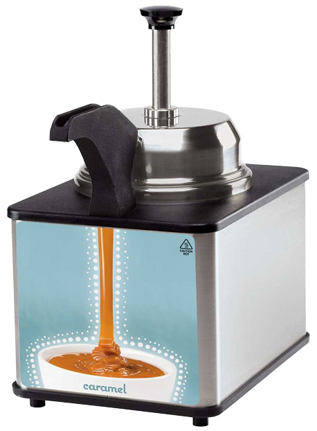 Dispenser för varm ost, kolasås, chokladsås - 2