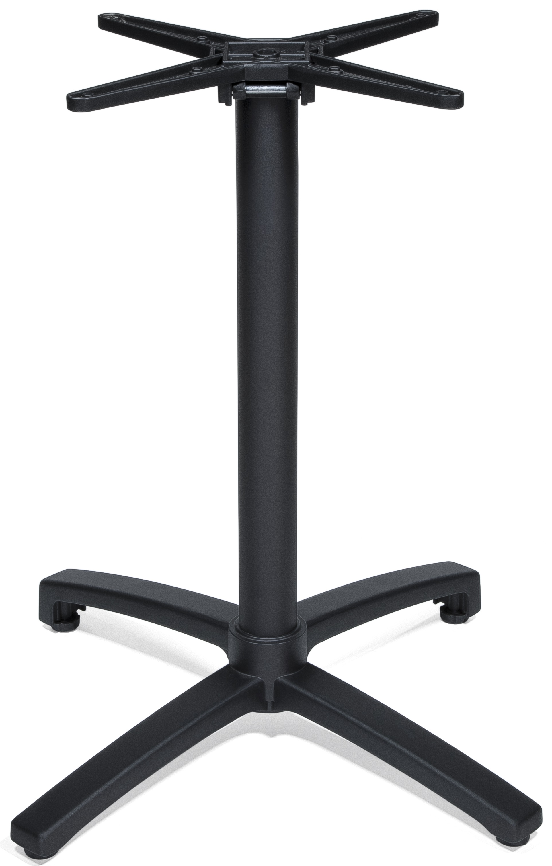 Bordsstativ fällbart, svart aluminium