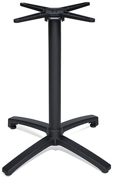 Bordsstativ fällbart, svart aluminium