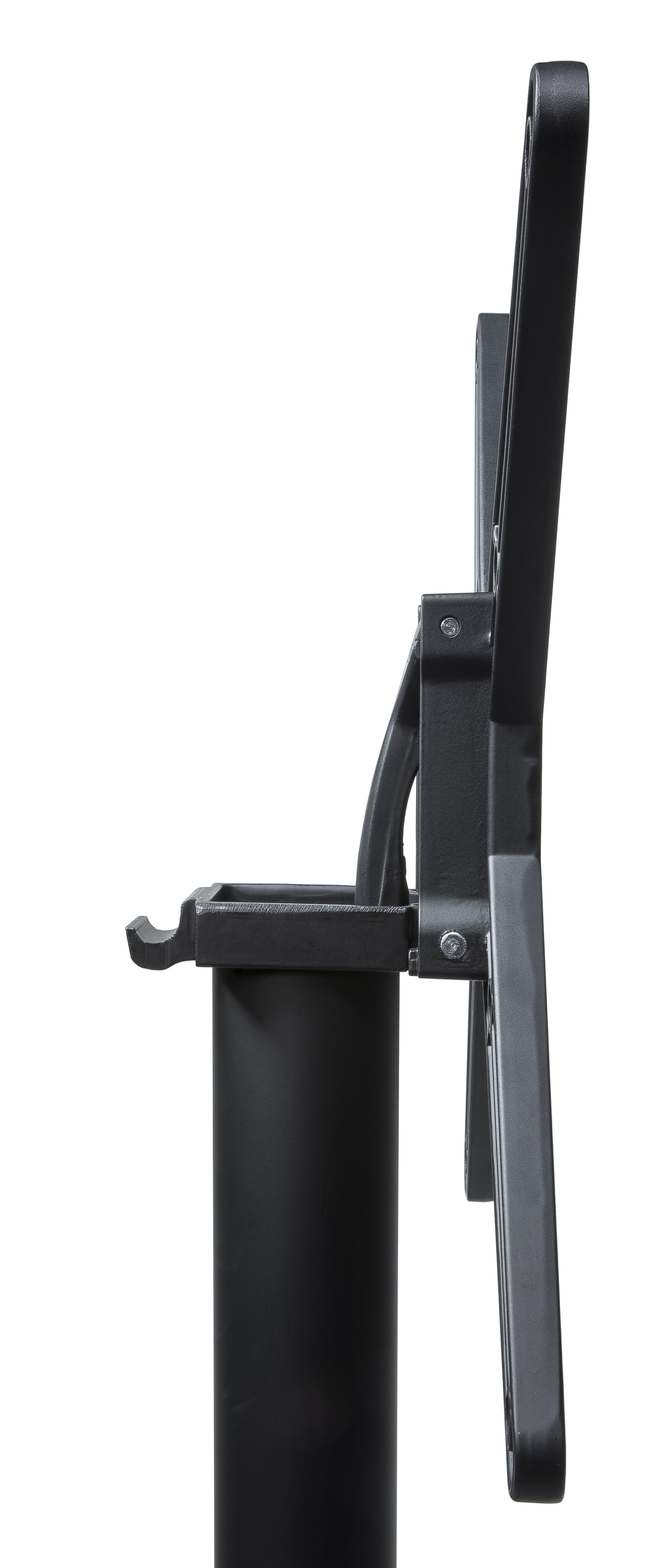 Bordsstativ fällbart, svart aluminium - 3