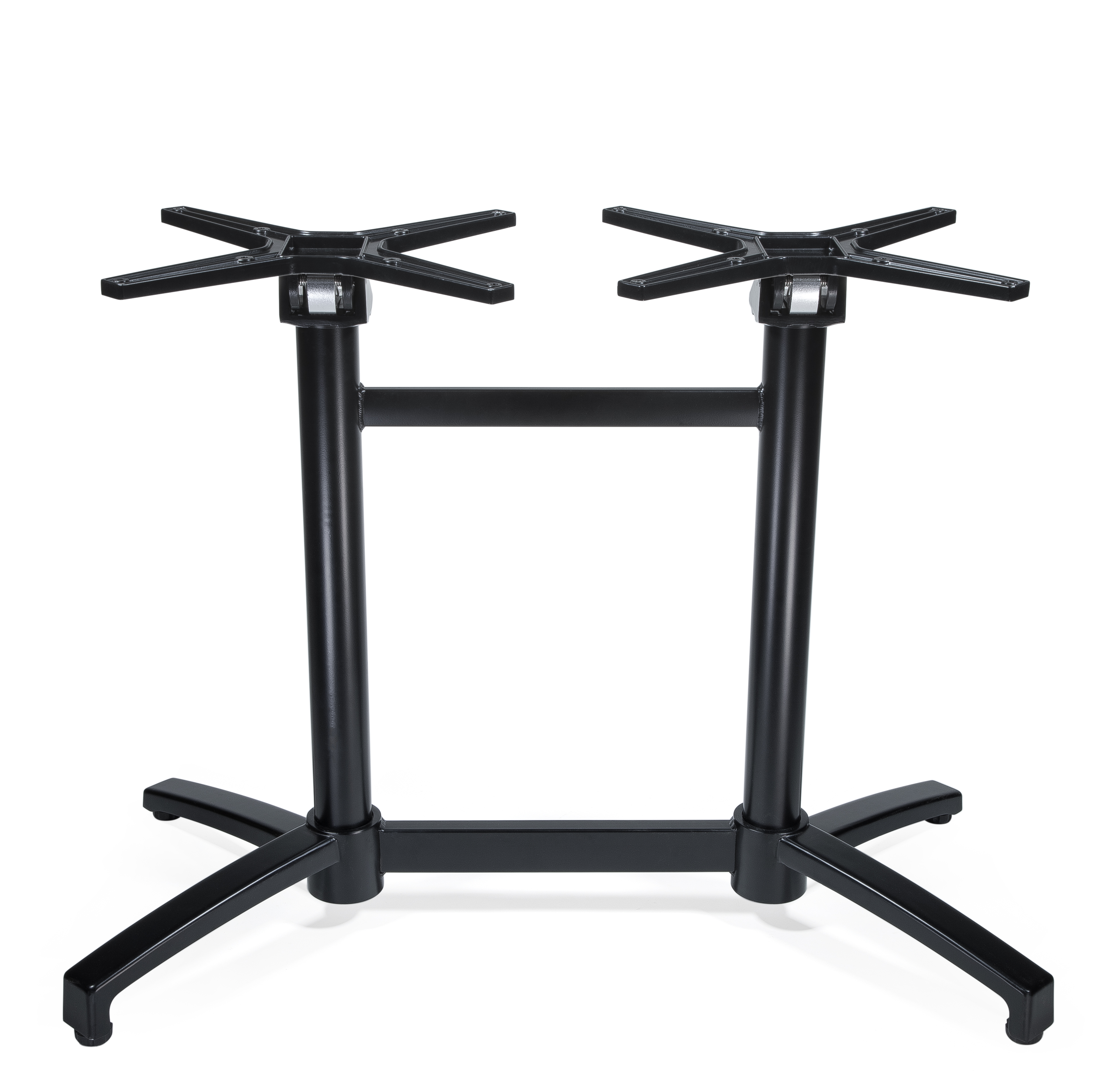Bordsstativ fällbart, svart aluminium