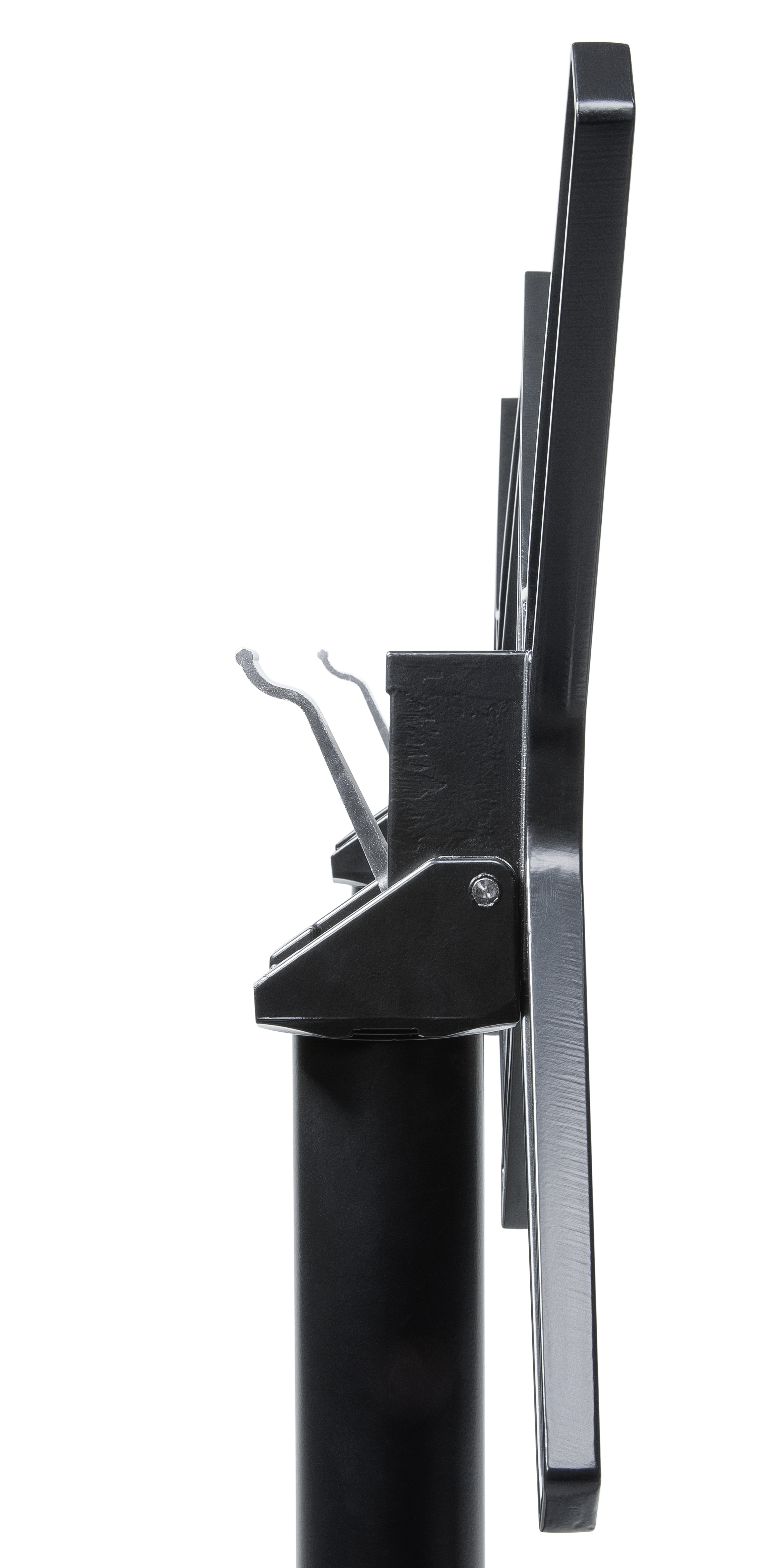 Bordsstativ fällbart, svart aluminium - 4