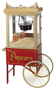 Nostalgi Vagn till popcornmaskin 