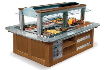 Gran Buffet Kombi 1400, kyld/varm