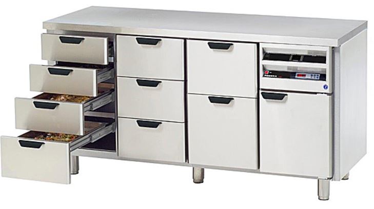 Värmedisk DHMC 860mm med värmd arbetsskiva