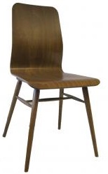 Stol X-CHAIR med träsits PL-2094A