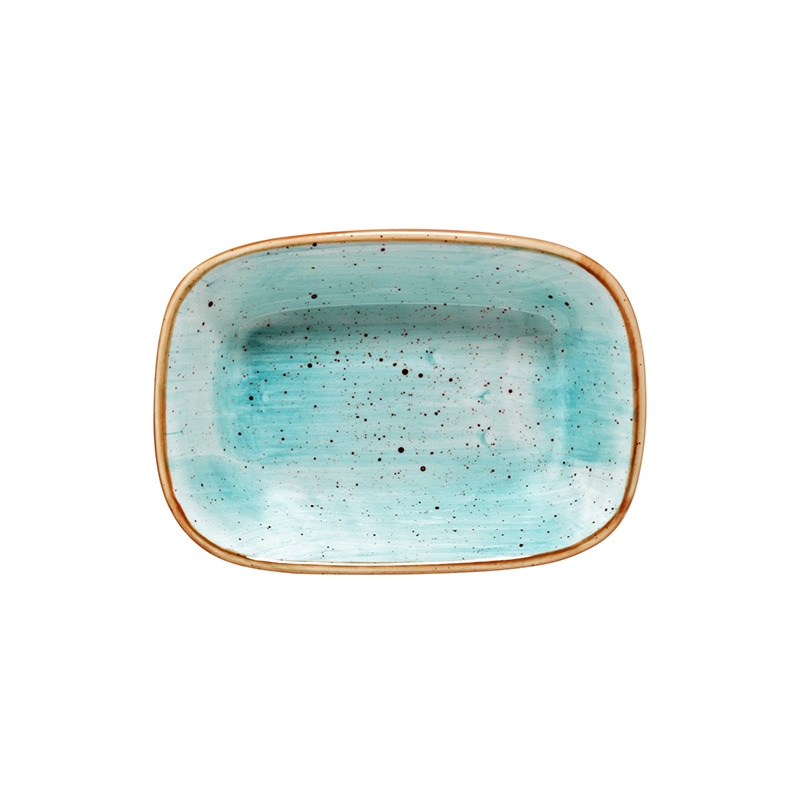 Tallrik rektangulär 12x8,5cm