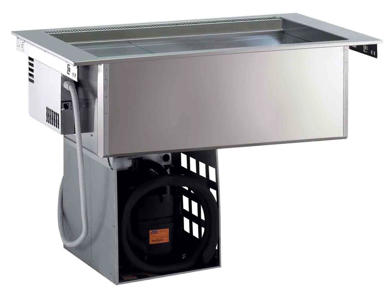 Zanussi Drop-in kylbrunn, anpassat för 3 st GN 1/1 max höjd 150 mm DI3RWV