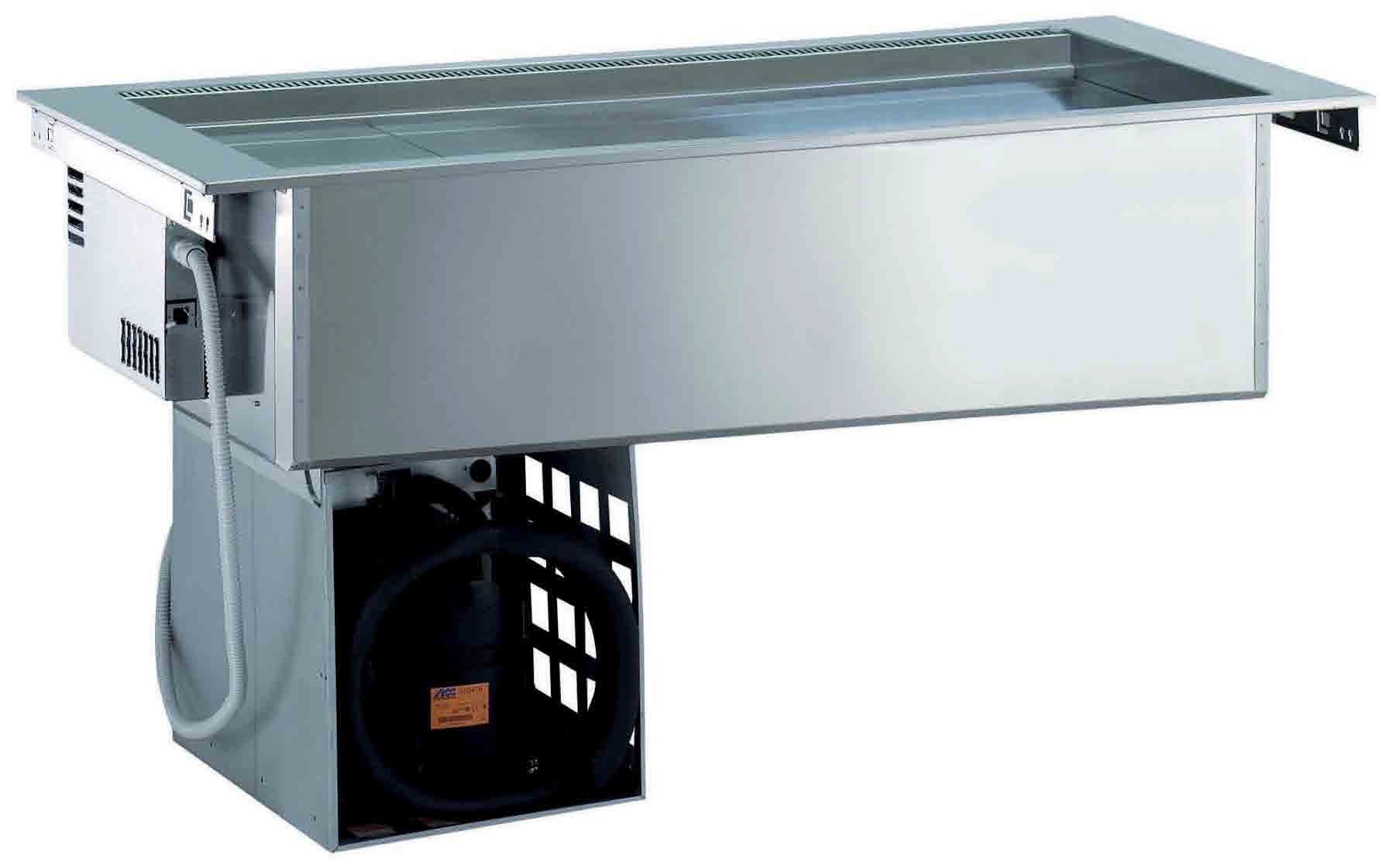 Zanussi Drop-in kylbrunn, anpassat för 4 st GN 1/1 max höjd 150 mm DI4RWV