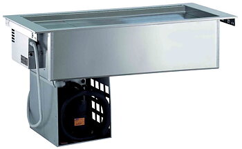 Zanussi Drop-in kylbrunn, anpassat för 4 st GN 1/1 max höjd 150 mm DI4RWV