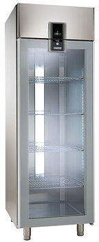 Zanussi Frysskåp NPT (digital display) 1 glasdörr 670 liter. -20/-15°C. AISI 304 NPT71GF