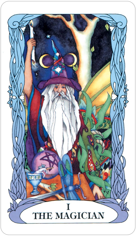 Tarot of a Moon Garden Deck - Engelska - 2