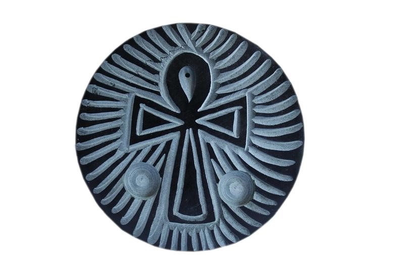 Rökelsehållare Sten - Ankh