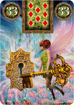 Fariy Lenormand Oracle - Engelska