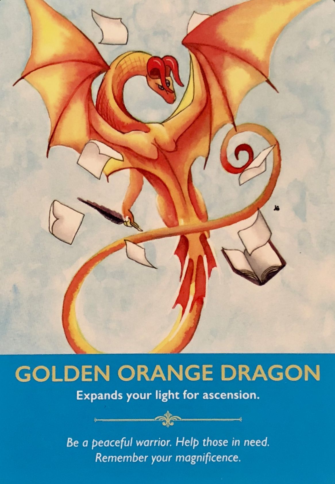 Dragon  Oracle Cards - Engelska - 3