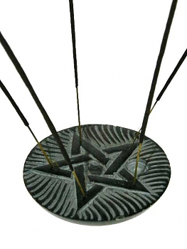 Rökelsehållare Sten - Pentagram