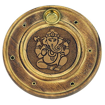 Rökelsehållare Trä - Ganesha