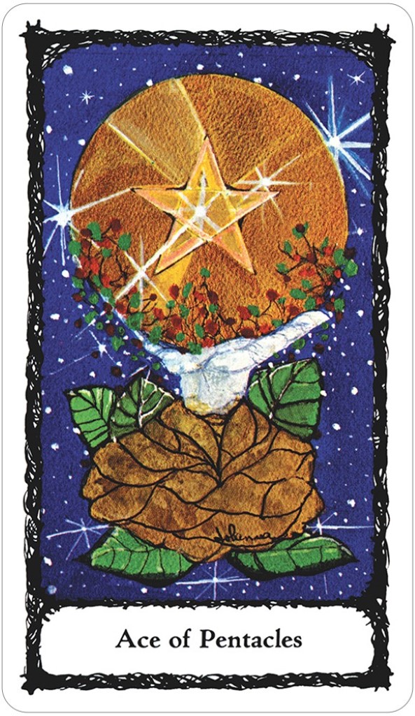 The Sacred Rose Tarot - Engelska - 2