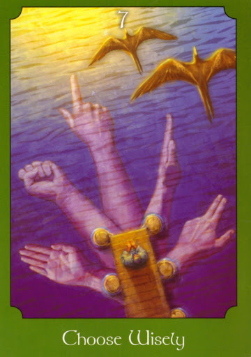 Psychic Tarot Oracle Deck - Engelska  - 5