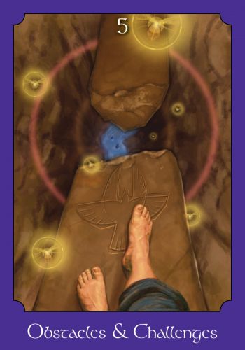 Psychic Tarot Oracle Deck - Engelska  - 4