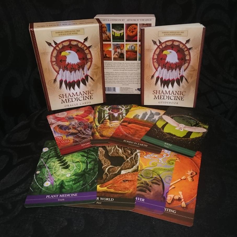 Shamanic Medicine Oracle Cards - Engelska - 2