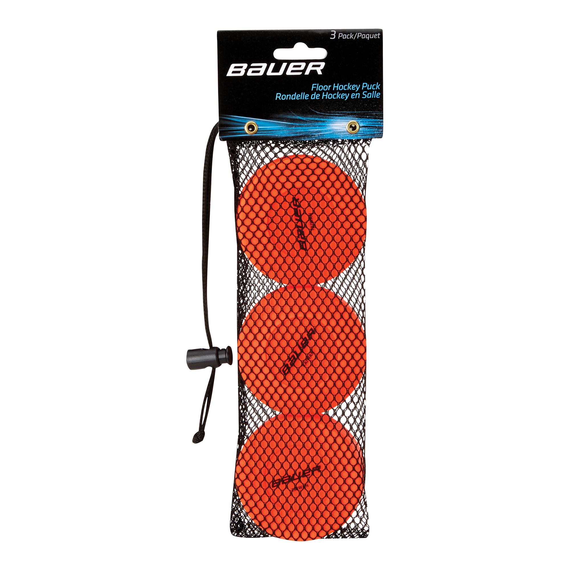 Bauer Floor Hockey Puck 3-Pack