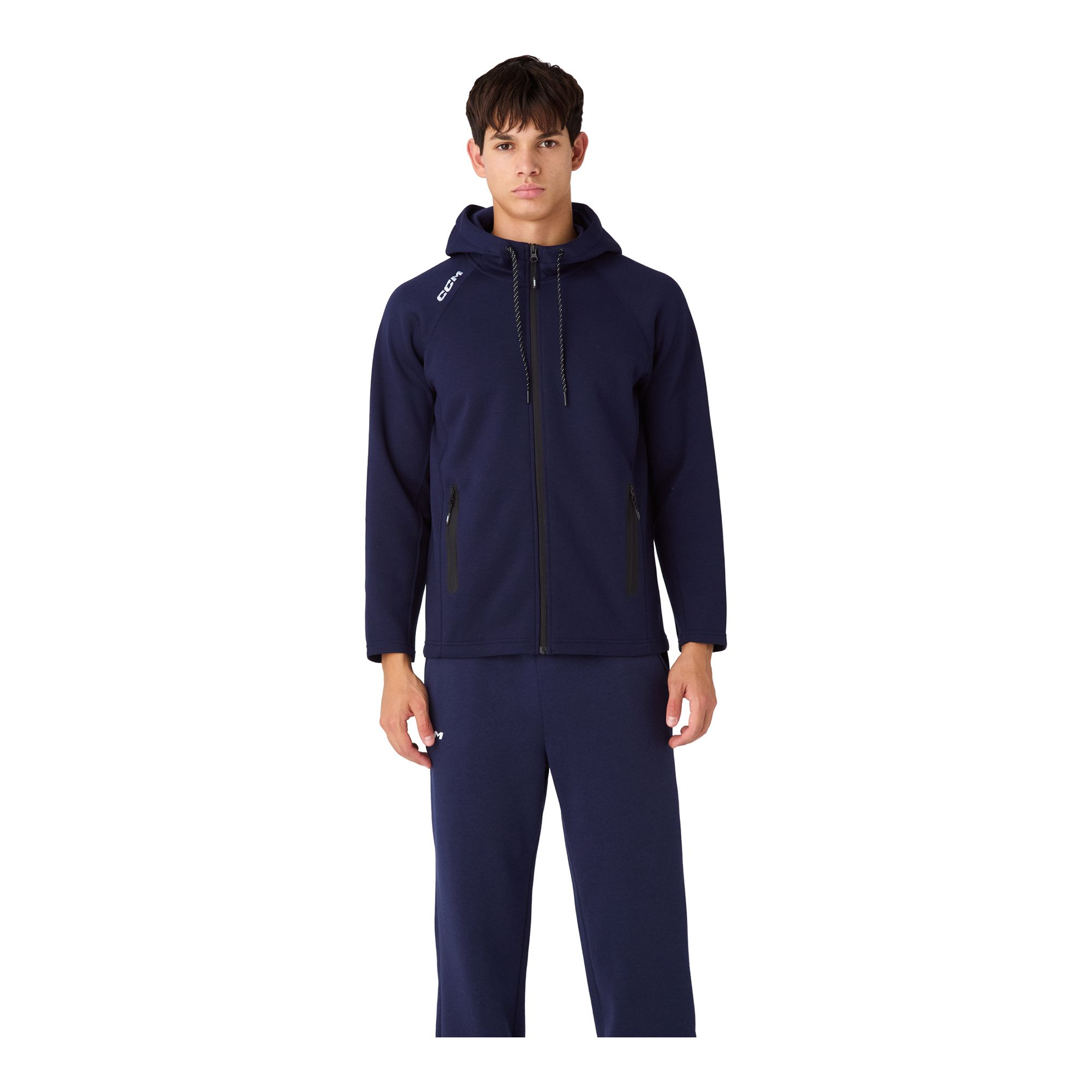 CCM Team Locker Room Full Zip Hood Sr  - 2