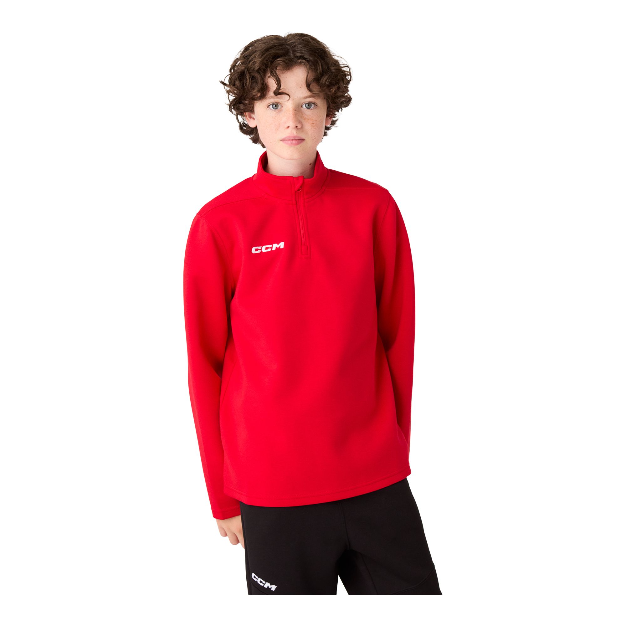 CCM Team Locker Room 1/4 Zip JR - 9