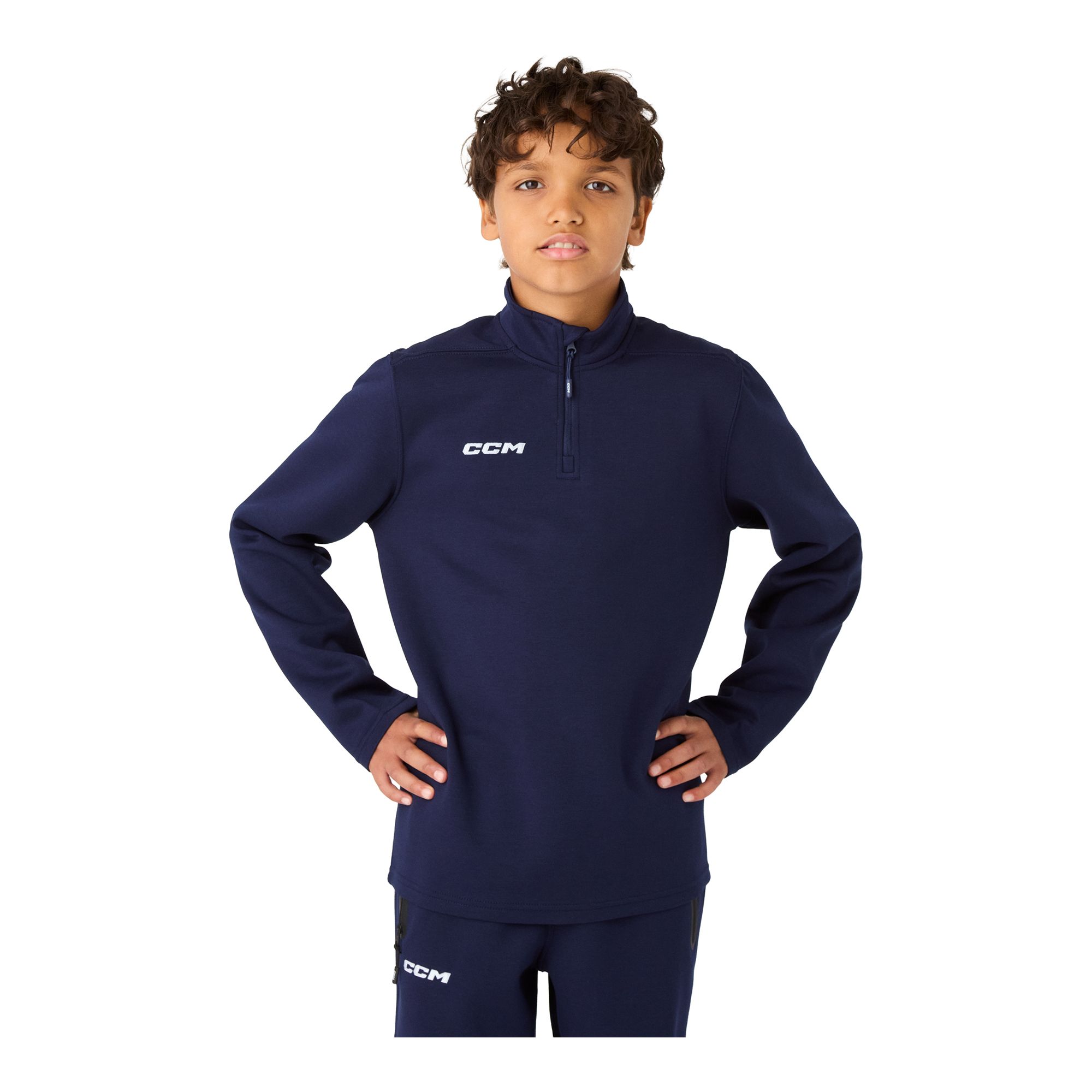 CCM Team Locker Room 1/4 Zip JR - 2