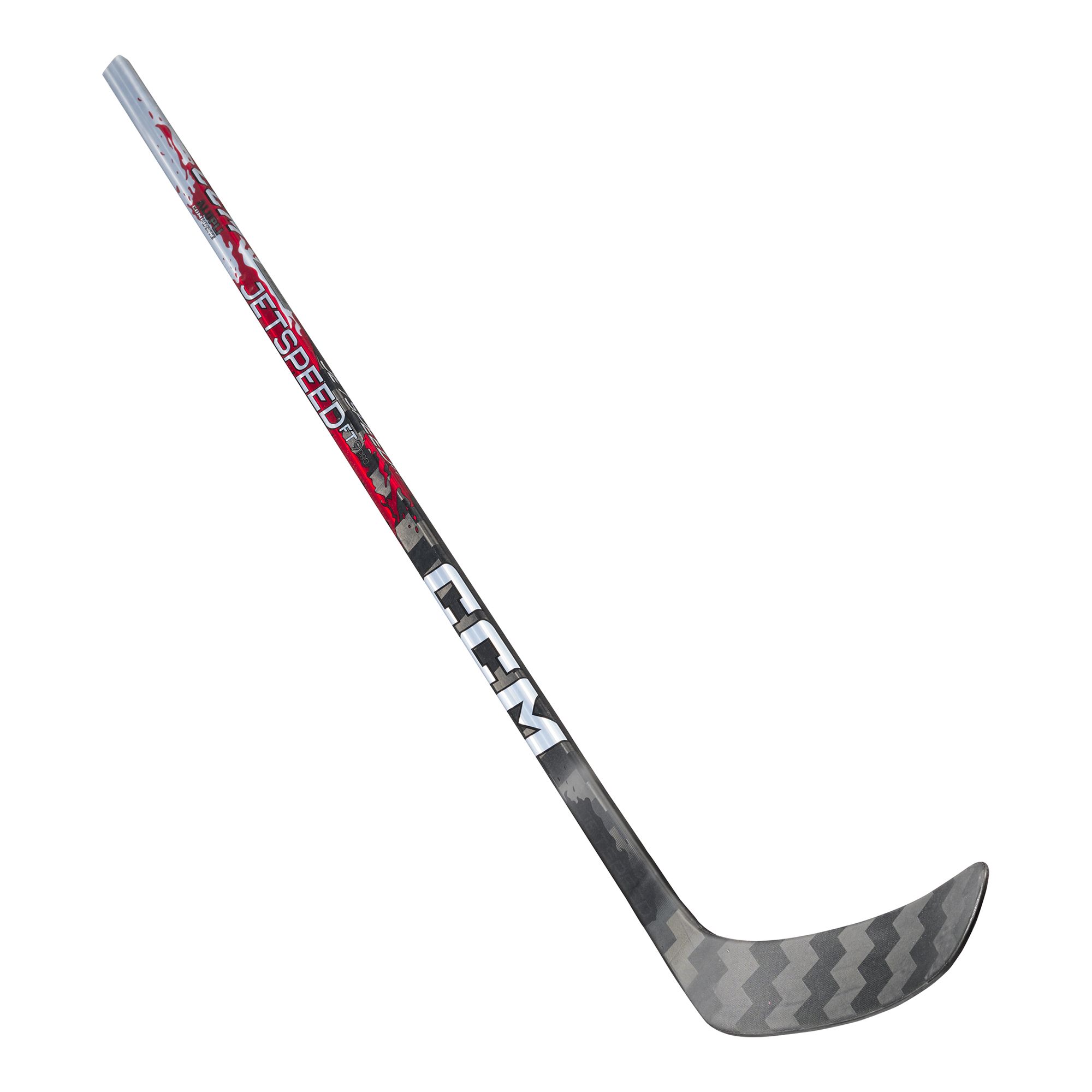 CCM Hockey Stick Jetspeed Ft9 Pro Red Jr Hockeyklubba - 2