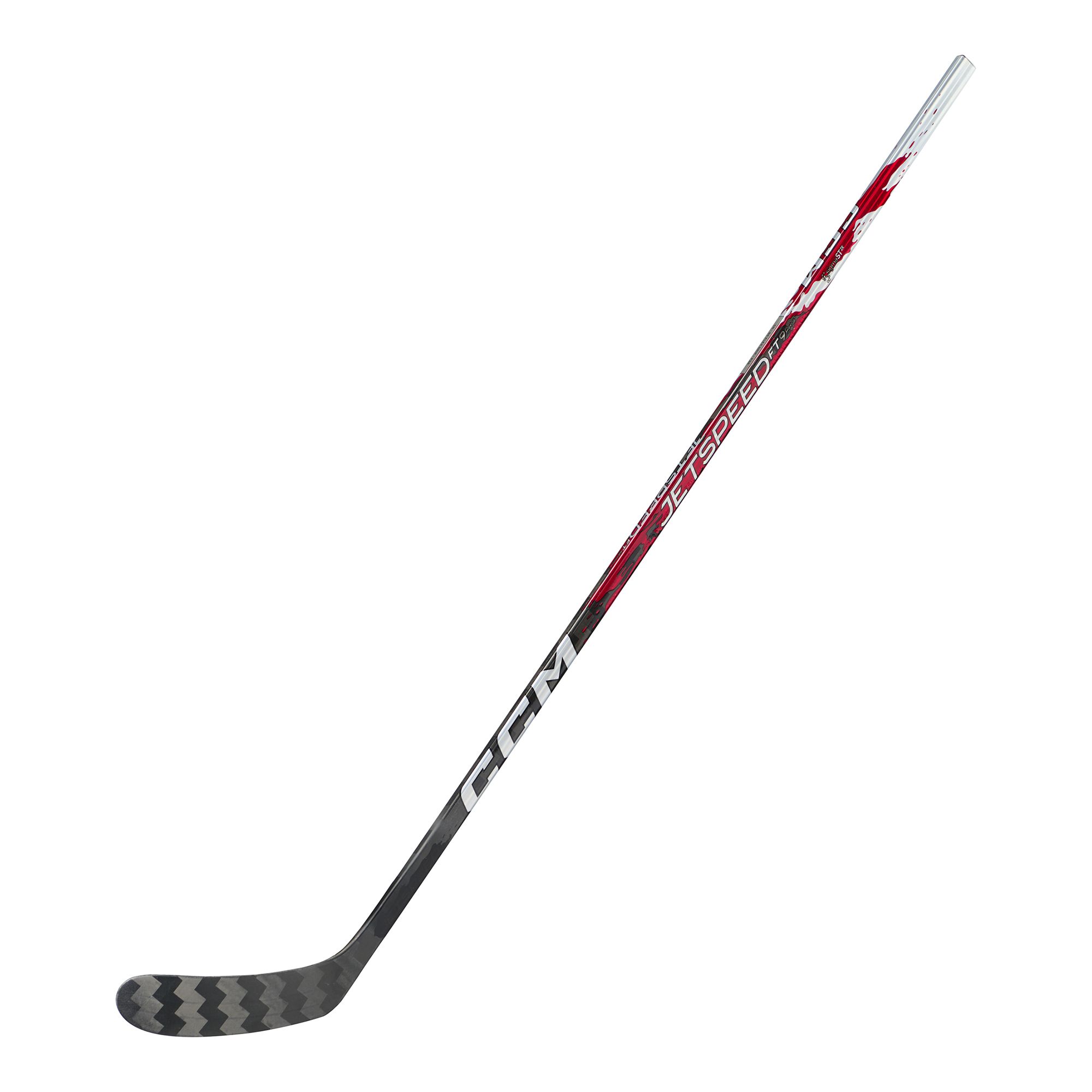 CCM Hockey Stick Jetspeed Ft9 Pro Red Jr Hockeyklubba - 8
