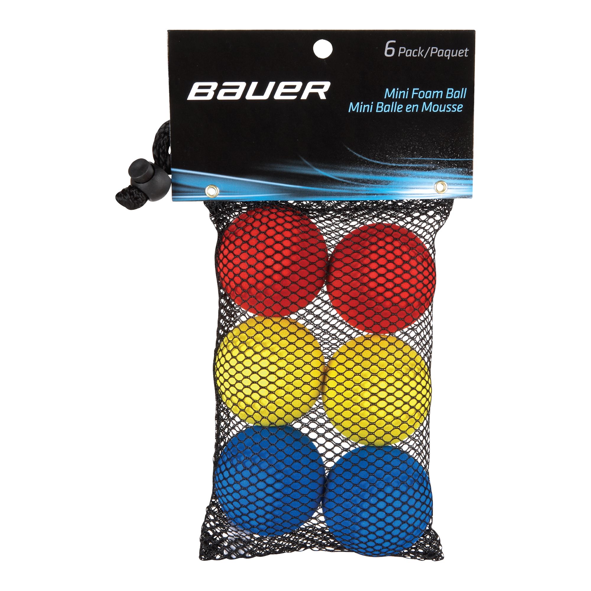 Bauer Mini Foam Ball 6-Pack