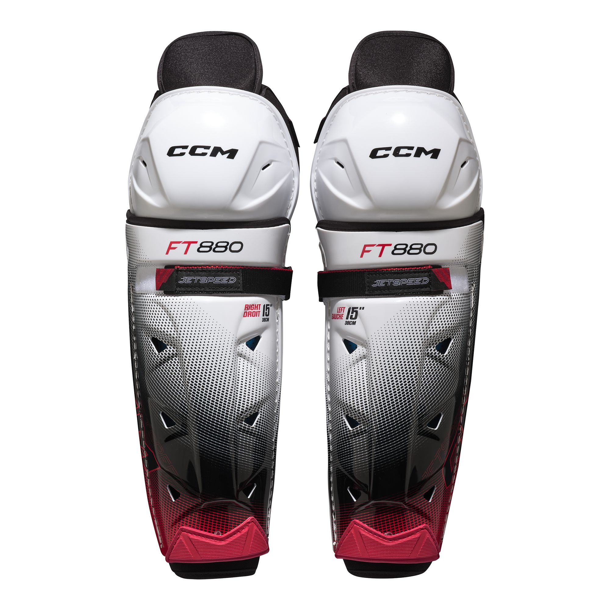 CCM Shin Guards Jetspeed FT880 Jr  - 2